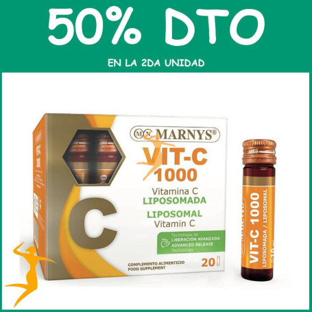 VIT-C 1000 LIPOSOMADA 20 VIALES MARNYS OFERTA 2 UD