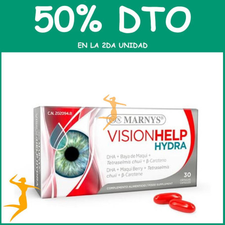 VISIONHELP HYDRA 30 CÁPSULAS MARNYS OFERTA 2 UD