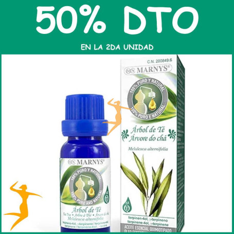 ACEITE ESENCIAL ARBOL DE TE 15Ml MARNYS OFERTA 2 UD