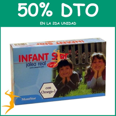 JALEA INFANT STAR FORTE CON OMEGA 3 MONTSTAR OFERTA 2 UD