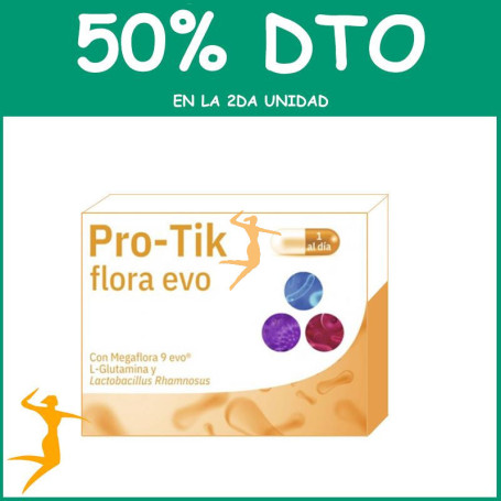 PROTIK FLORA EVO 30 CÁPSULAS ESPADIET OFERTA 2 UD