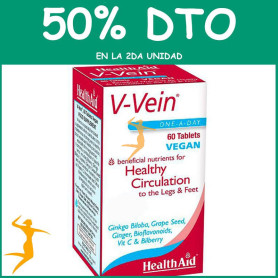 V-VEIN 60 COMPRIMIDOS HEALTH AID OFERTA 2 UD