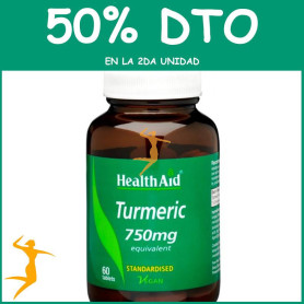 CÚRCUMA CURCUMA LONGA HEALTH AID OFERTA 2 UD