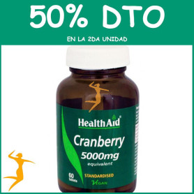 ARANDANO ROJO COMPRIMIDOS HEALTH AID OFERTA 2 UD