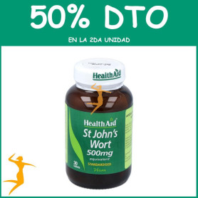 HIPÉRICO HIPERICUM PERFORATUM HEALTH AID OFERTA 2 UD