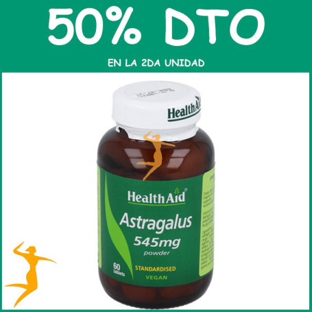 ASTRÁGALO ASTRAGALUS MEMBRANACEUS HEALTH AID OFERTA 2 UD