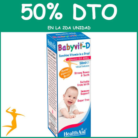 BABYVIT-D 50Ml. HEALTH AID OFERTA 2 UD