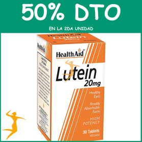 LUTEÍNA 20Mg. HEALTH AID OFERTA 2 UD