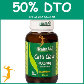 UÑA DE GATO UNCARIA TOMENTOSA HEALTH AID OFERTA 2 UD