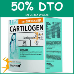 CARTILOGEN 90 CÁPSULAS DIETMED OFERTA 2 UD