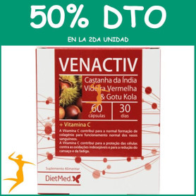 VENACTIV 60 CÁPSULAS DIETMED OFERTA 2 UD