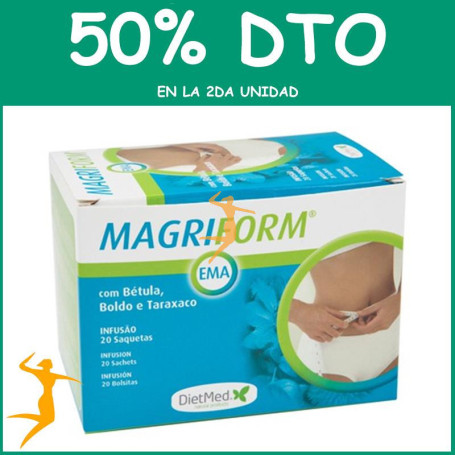 MAGRIFORM EMA INFUSIÓN 20 BOLSITAS DIETMED OFERTA 2 UD