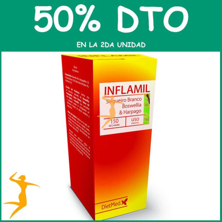 INFLAMIL CREMA 150Ml. DIETMED OFERTA 2 UD