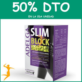 ADELGASLIM BLOCK 60 CÁPSULAS DIETMED OFERTA 2 UD