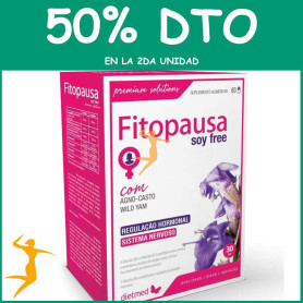 FITOPAUSA SOY FREE 60 CÁPSULAS DIETMED OFERTA 2 UD