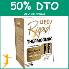 LIPORAPID THERMOGENIC 30 CÁPSULAS DIETMED OFERTA 2 UD