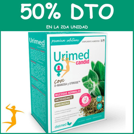 URIMED CANDID 30 CÁPSULAS DIETMED OFERTA 2 UD