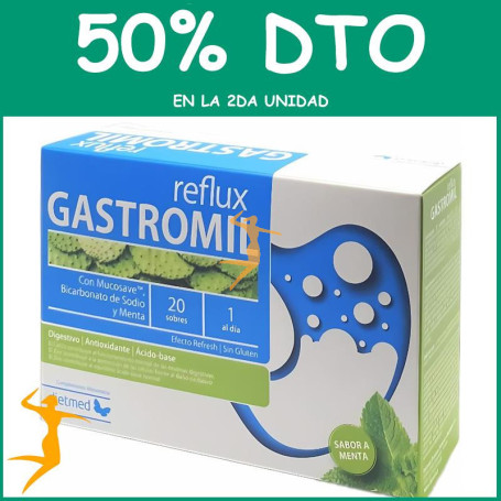 GASTROMIL REFLUX 20 SOBRES DIETMED OFERTA 2 UD