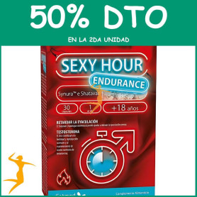 SEXY HOUR ENDURANCE 30 CÁPSULAS DIETMED OFERTA 2 UD