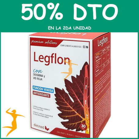 LEGFLON 60 COMPRIMIDOS DIETMED OFERTA 2 UD