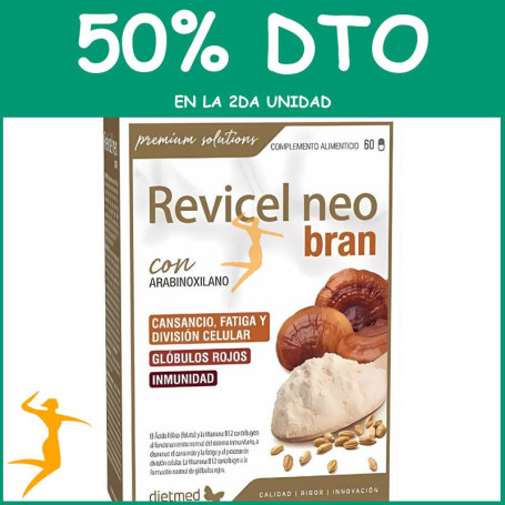 REVICEL NEO BRAN 60 CÁPSULAS DIETMED OFERTA 2 UD