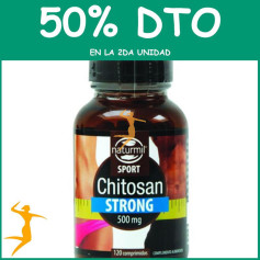 CHITOSAN STRONG 120 COMPRIMIDOS NATURMIL SPORT OFERTA 2 UD