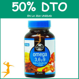 OMEGA 3-6-9 60 PERLAS NATURMIL OFERTA 2 UD