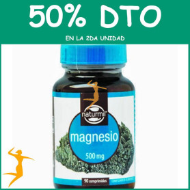 MAGNESIO 500Mg. 90 COMPRIMIDOS NATURMIL OFERTA 2 UD