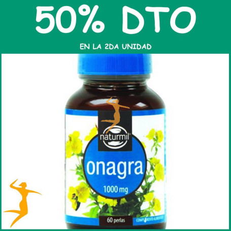 ONAGRA 1.000Mg. 60 PERLAS NATURMIL OFERTA 2 UD