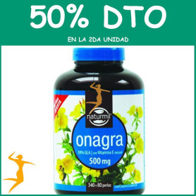 ONAGRA 500Mg. 420 PERLAS NATURMIL OFERTA 2 UD