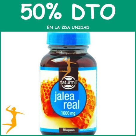 JALEA REAL 1.000Mg. 60 PERLAS NATURMIL OFERTA 2 UD