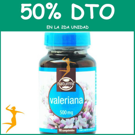 VALERIANA 500Mg. 90 COMPRIMIDOS NATURMIL OFERTA 2 UD