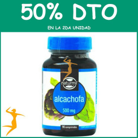 ALCACHOFA 500Mg. 90 COMPRIMIDOS NATURMIL OFERTA 2 UD