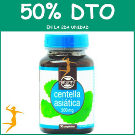 CENTELLA ASIATICA 500Mg. 90 COMPRIMIDOS NATURMIL OFERTA 2 UD