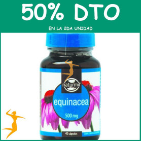 EQUINACEA 500Mg. 45 CÁPSULAS NATURMIL OFERTA 2 UD