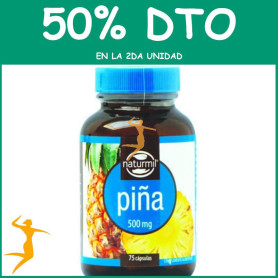 PIÑA 500Mg. 75 CÁPSULAS NATURMIL OFERTA 2 UD