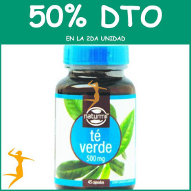 TÉ VERDE 500Mg. 45 CÁPSULAS NATURMIL OFERTA 2 UD