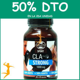 CLA STRONG 1.000Mg. 40+20 PERLAS NATURMIL OFERTA 2 UD