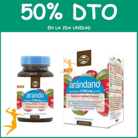 ARÁNDANO 60 CÁPSULAS NATURMIL OFERTA 2 UD