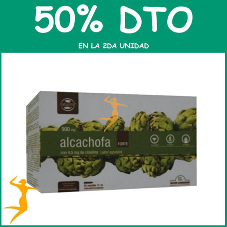 ALCACHOFA FORTE 20 AMPOLLAS NATURMIL OFERTA 2 UD