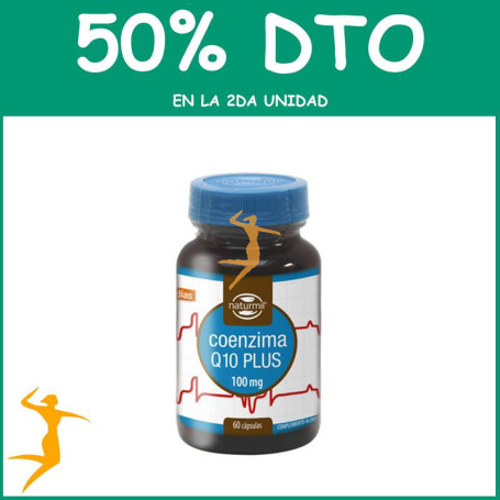 CO-ENZIMA Q10 PLUS 100Mg. 60 CÁPSULAS NATURMIL OFERTA 2 UD