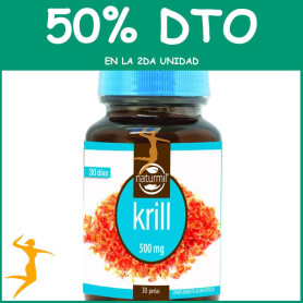 KRILL NKO 500Mg. 30 PERLAS NATURMIL OFERTA 2 UD