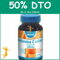 VITAMINA C ESTER C 1000Mg. 60 COMPRIMIDOS NATURMIL OFERTA 2 UD