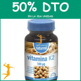 VITAMINA K2 100Mg. 60 COMPRIMIDOS NATURMIL OFERTA 2 UD