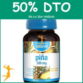 PIÑA 500Mg 90 CAPSULAS NATURMIL OFERTA 2 UD