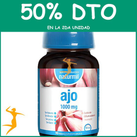 AJO 1000MG 90 PERLAS NATURMIL OFERTA 2 UD