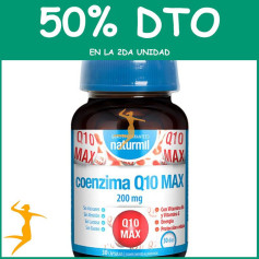 COENZIMA Q10 MAX 200MG 30 CÁPSULAS NATURMIL OFERTA 2 UD