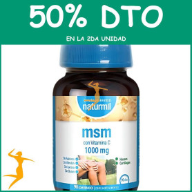 MSM 1000MG 90 COMPRIMIDOS NATURMIL OFERTA 2 UD