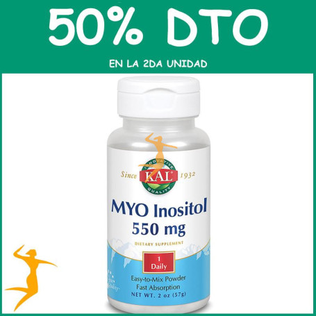 MYO INOSITOL 550Mg. 57Gr. KAL OFERTA 2 UD