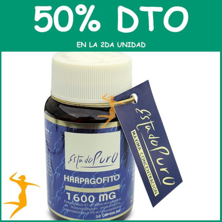 HARPAGOFITO 1.600Mg. 30 CÁPSULAS ESTADO PURO OFERTA 2 UD